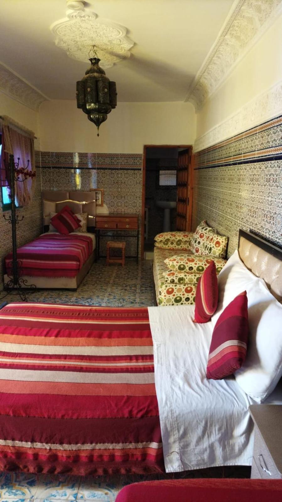 Ryad Bab Berdaine Meknès Rom bilde
