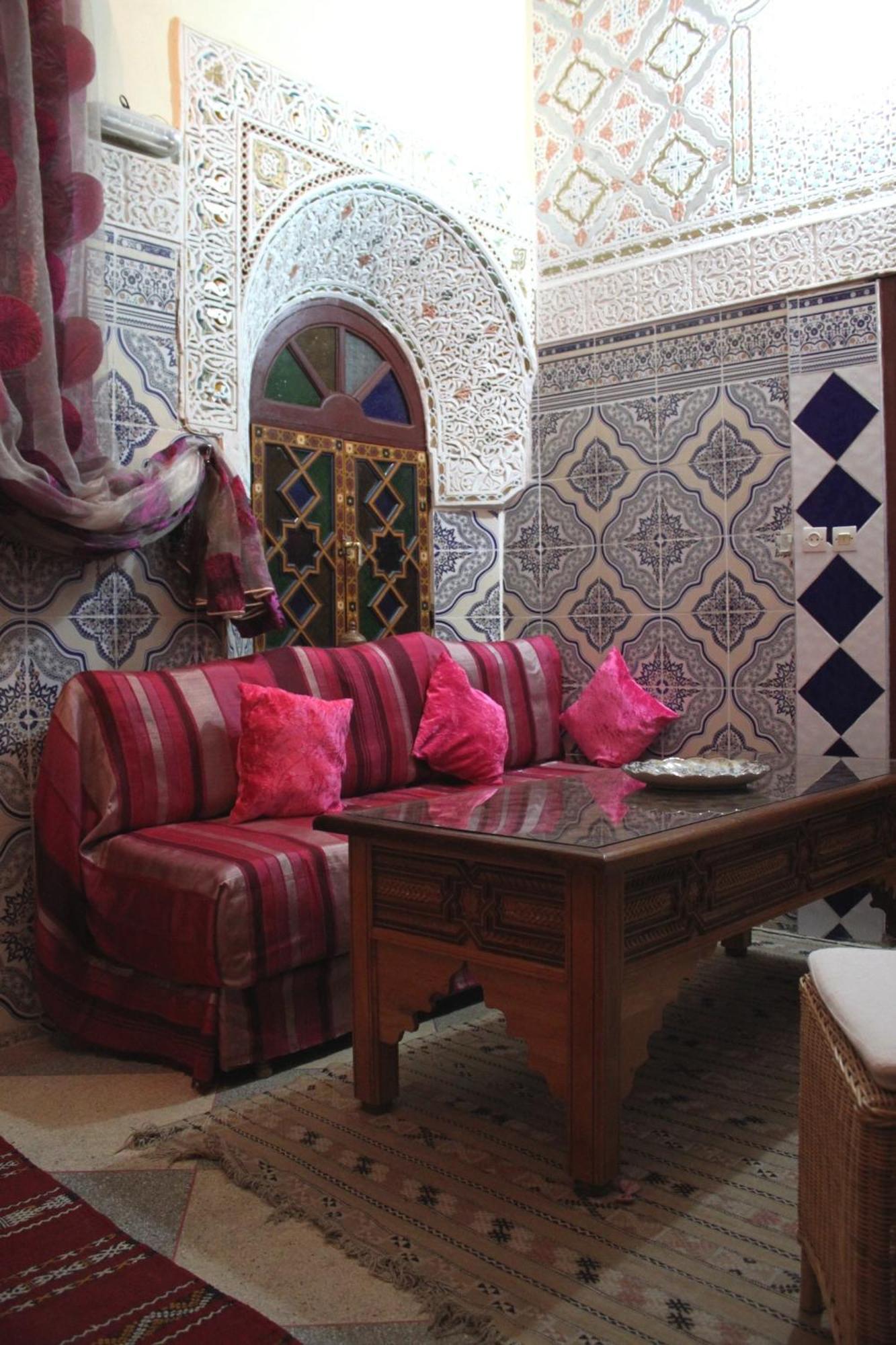 Ryad Bab Berdaine Meknès Rom bilde