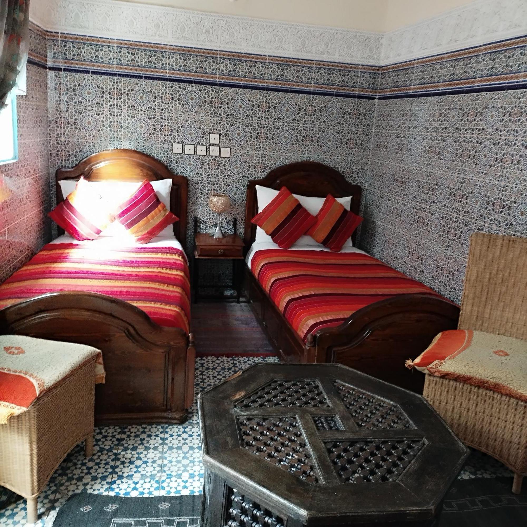 Ryad Bab Berdaine Meknès Rom bilde